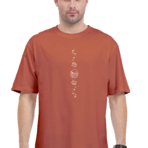 Unisex Moon Reflection Oversized T-Shirt